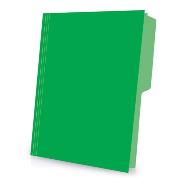 FOLDER CARTA DOBLE BOLSILLO VERDE
