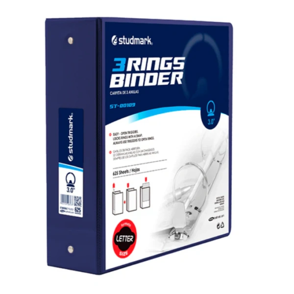 PORTAF O 3plg C/VEN AZUL