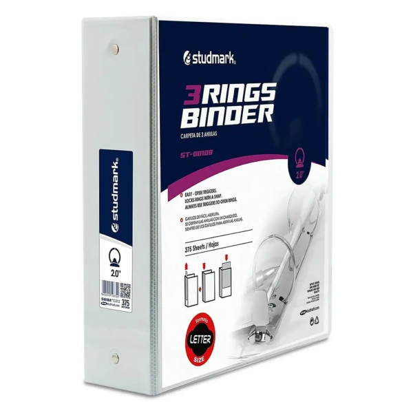 PORTAF O 2plg C/VEN BLANCO