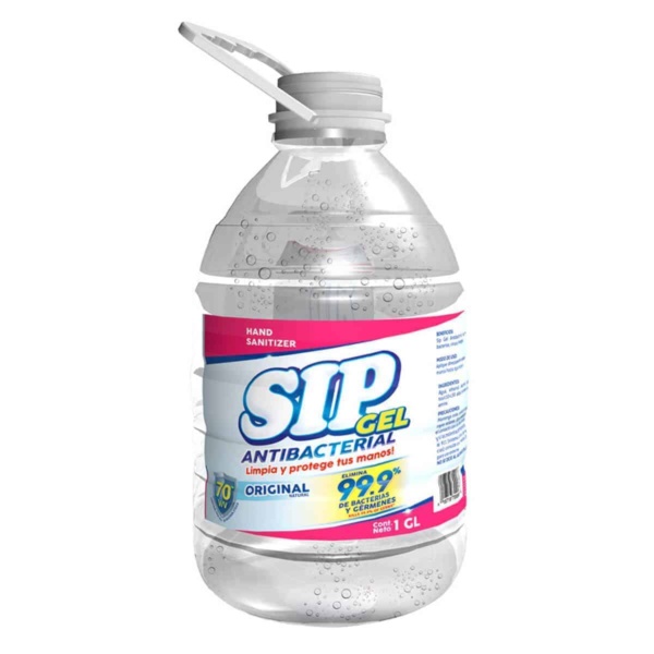 GEL ALCOHOLADO 1 GL 70% SIP