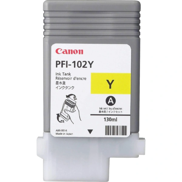 CANON PFI 102 yELLOW