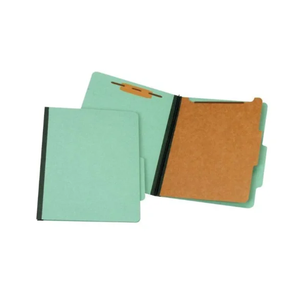 FOLDER LEGAL 4 GANCHOS VERDE