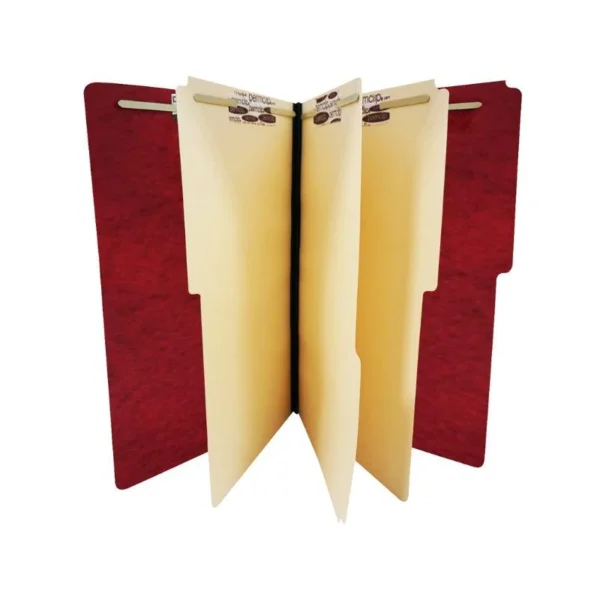 FOLDER LEGAL 8 GANCHOS MARRON