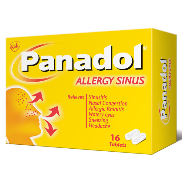 PANADOL ALERGIA y SINUSITIS