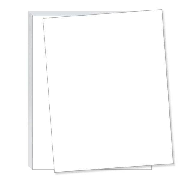 PAPEL CARTA 100% BLANCO