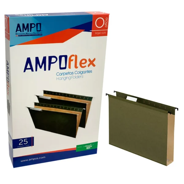 PENDAFLEX T/CARTA VERDE AMPO