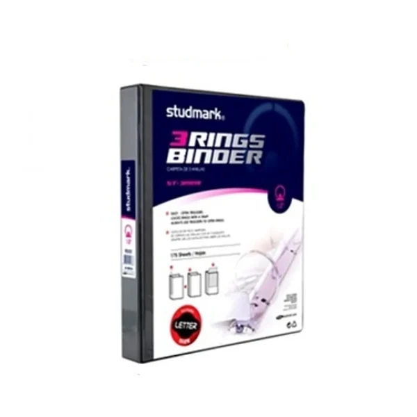 PORTAF O 1.5plg C/VEN NEGRO