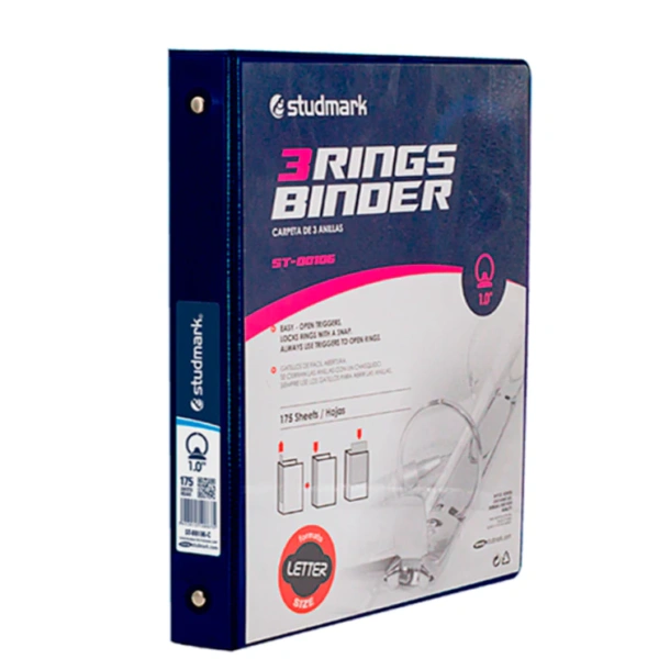 PORTAF O 1plg C/VEN AZUL