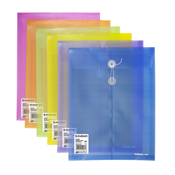 SOBRE PLAST A4 VERT CORDEL