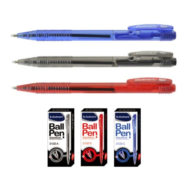 BOLIGRAFO STUD RETRACT 0.7 AZU