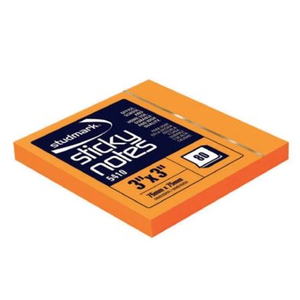 NOTAS ADH STUD 3X3 NEON NARANJ