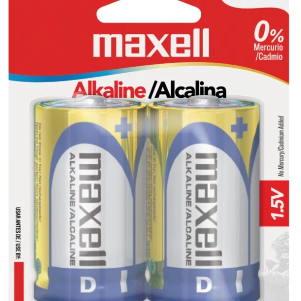 BATERIA D MAXELL DUO PACK