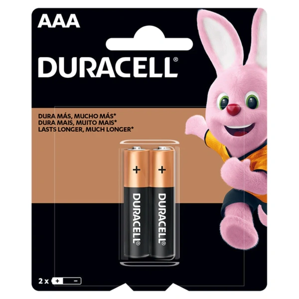 BATERIA AAA 2PCK DURACELL