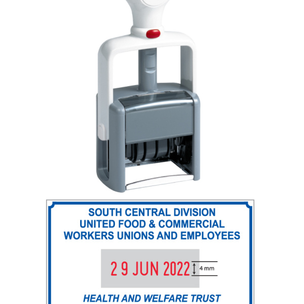 SELLO AUTOM C/FECHA 60X40MM FO