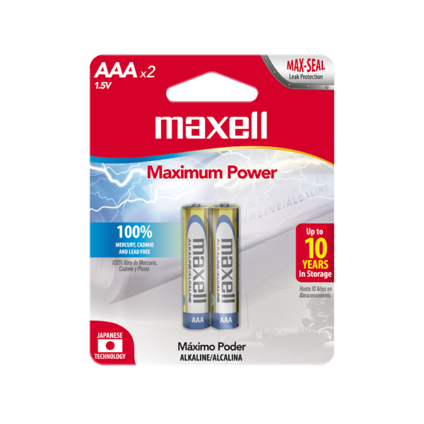 BATERIA AAA 2PCK MAXELL