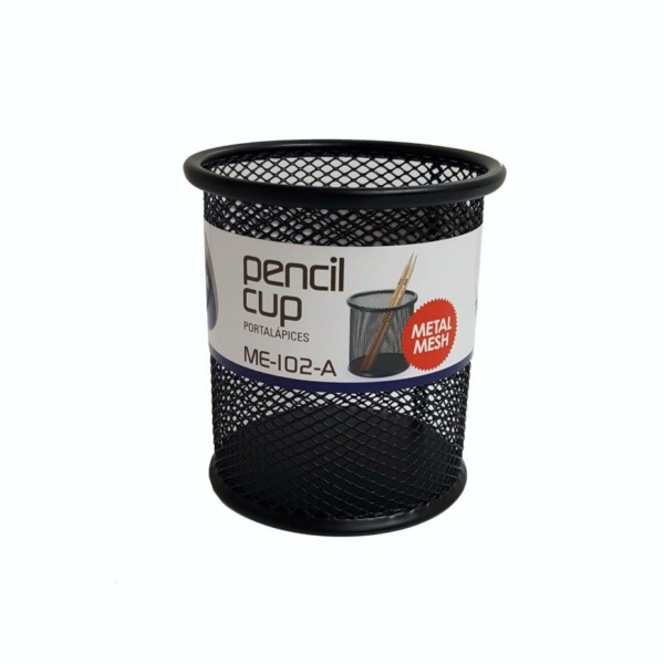 PORTA LAPICES NEGRO MESH