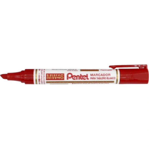 MARCADOR P/TAB BISEL PENT ROJO