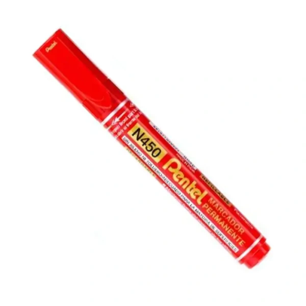 MARCADOR PERM. REDONDO PEN ROJ