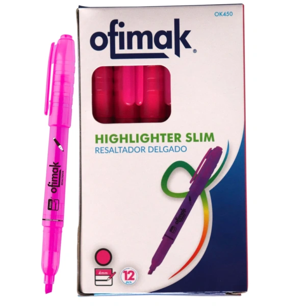 RESALTADOR OFIMAK ROSADO