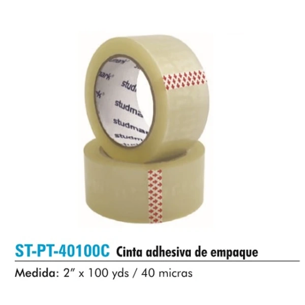TAPE 2P TRANSP 100yDS STUDMARK