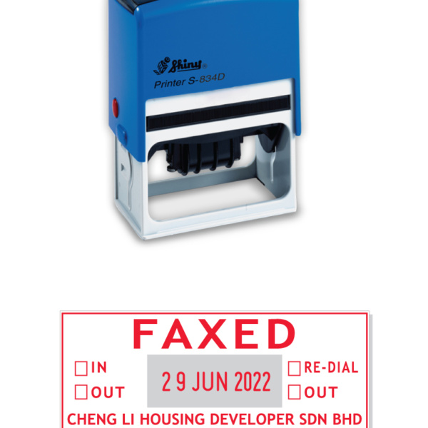 SELLO AUTOM C/FECHA 65X30MM