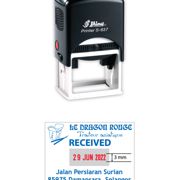 SELLO AUTOM S/FECHA 40X50MM