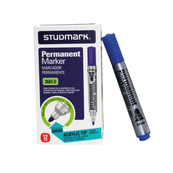 MARCADOR PERM. STUDMARK AZUL