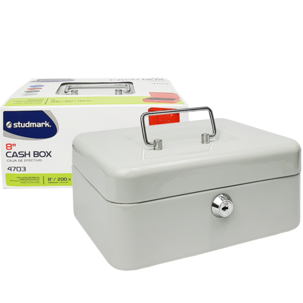 CAJA P/EFECTIVO C/LLAVE 8plg