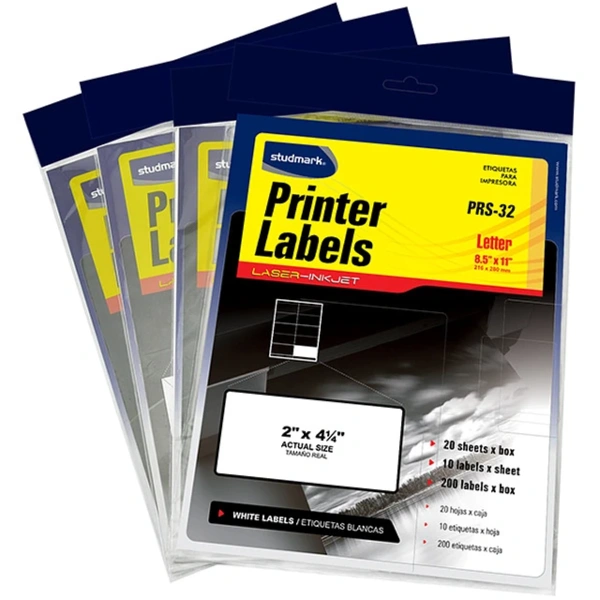 ETIQUETAS STUDMARK 2X4 (200)