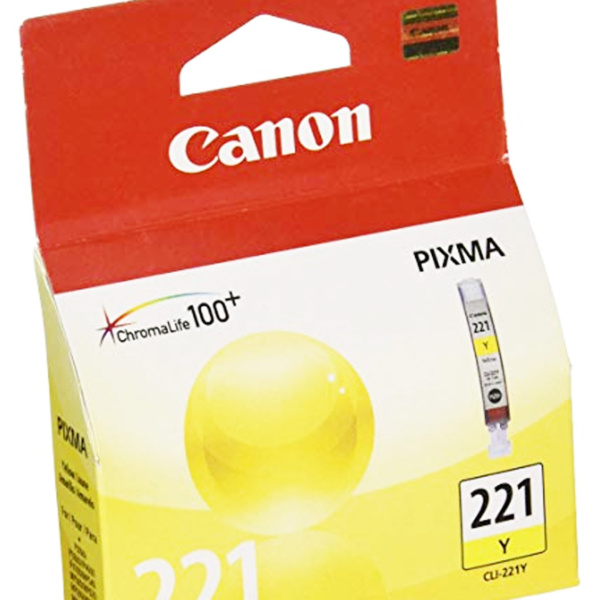 CANON CLI 221 yELLOW