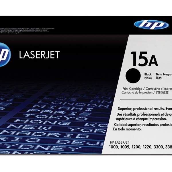 HP # 15A C7115A BLACK TONER