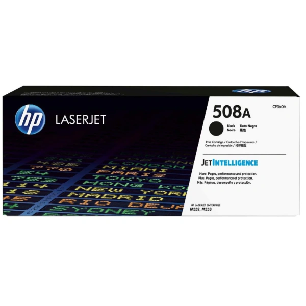 HP # 508A CF360A NEGRO