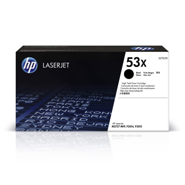 HP # 53X Q7553X BLACK TONER