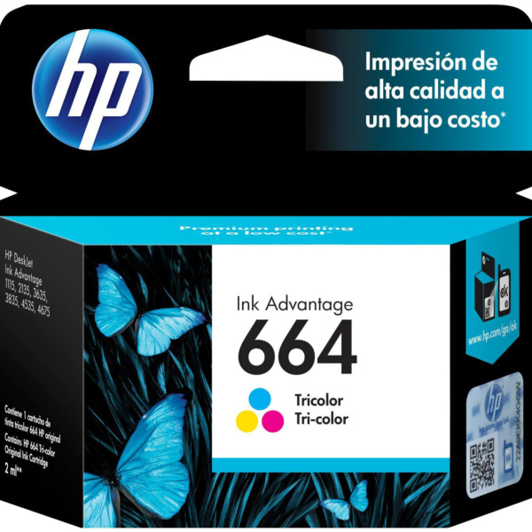 HP # 664 (F6V28AL) TRICOLOR