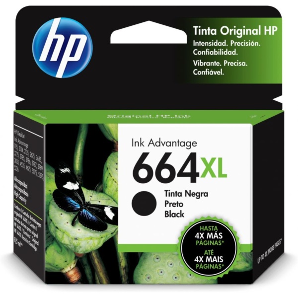 HP # 664XL NEGRA F6V31AL