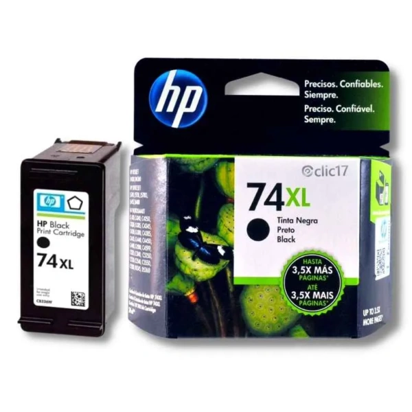 HP # 74 CB335WL BLACK