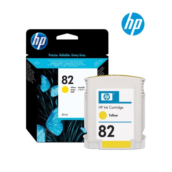 HP # 82 C4913A yELLOW