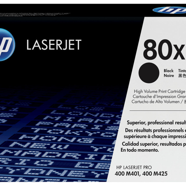 HP # 80X CF280X BLACK