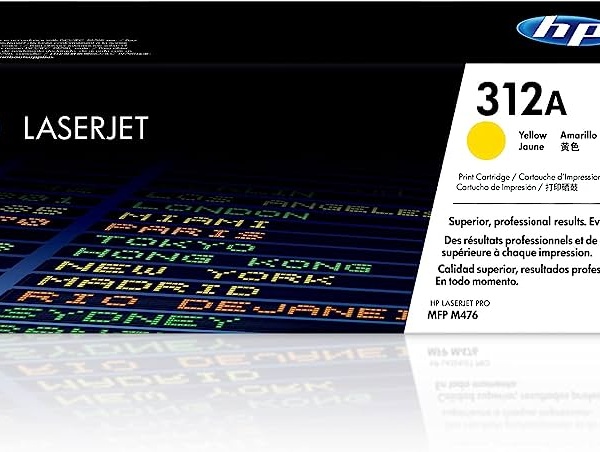 HP # 312A CF382A AMARILLO