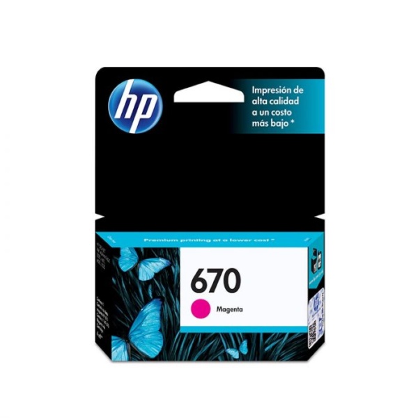 HP # 670 CZ115AL MAGENTA